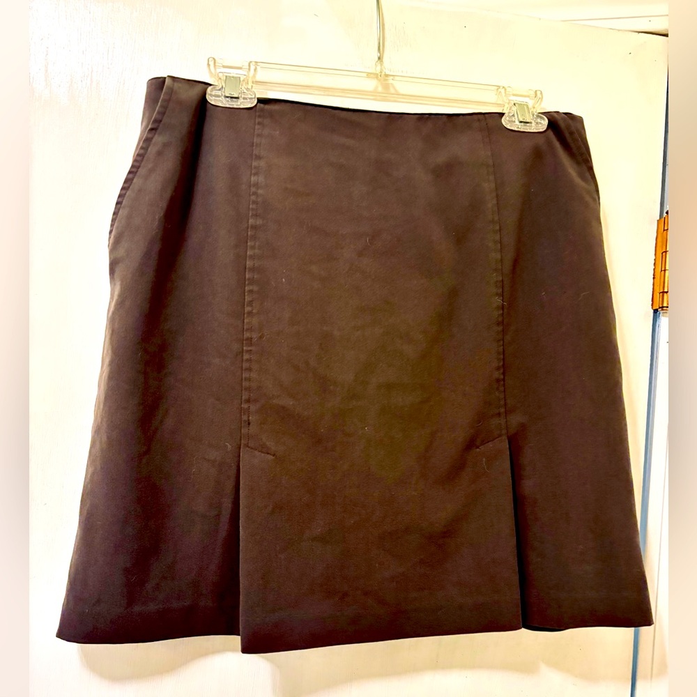 EP Pro Dark Brown Women's Golf Skirt Athletic Skort Size 10